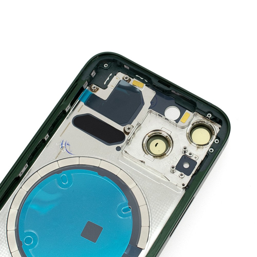 Rear Housing for iPhone 13 mini (NO LOGO)-Green Rear Housing for iPhone 13 mini (NO LOGO)-Green